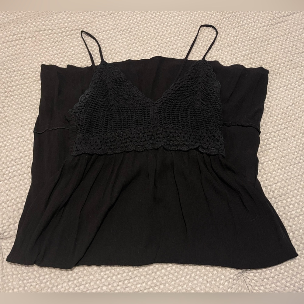 Blush Black Knit Dress